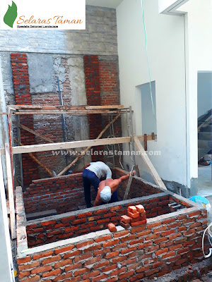 Jasa Pembuatan Kolam Minimalis | Kolam Koi Surabaya