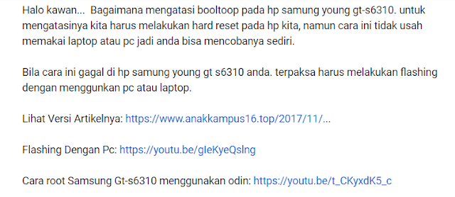 Pengisian Deskripsi youtube