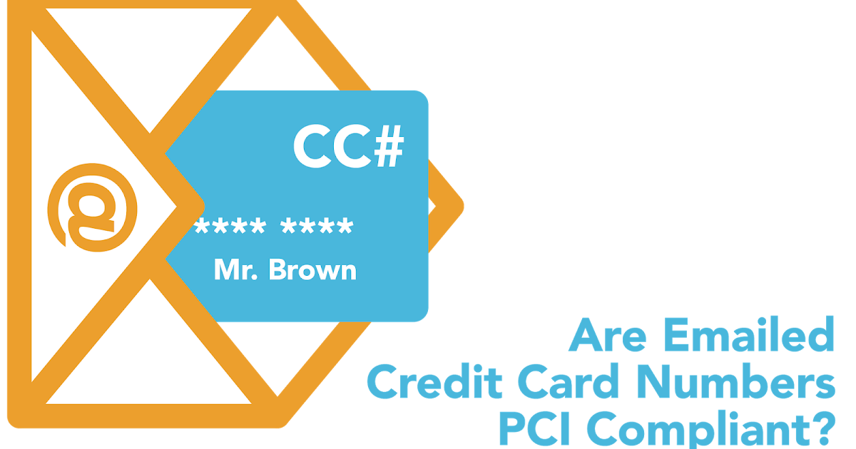 Sending Credit Card Info Over Email