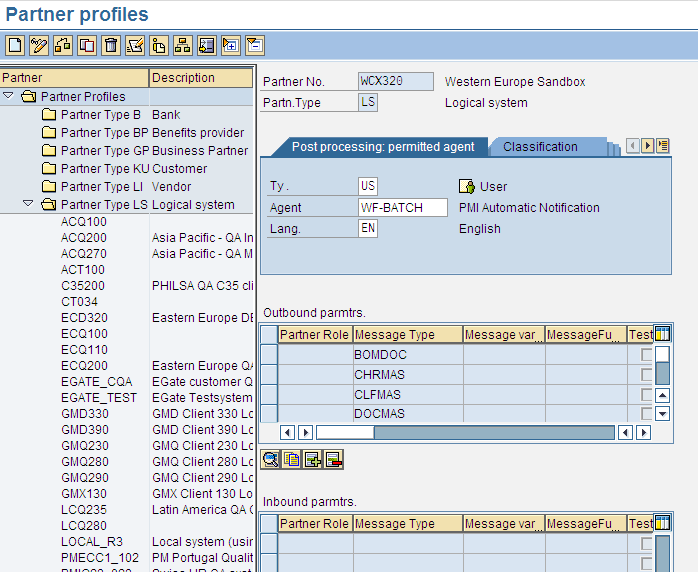 MY ABAP ALE IDOC configuration Outbound + Change pointer
