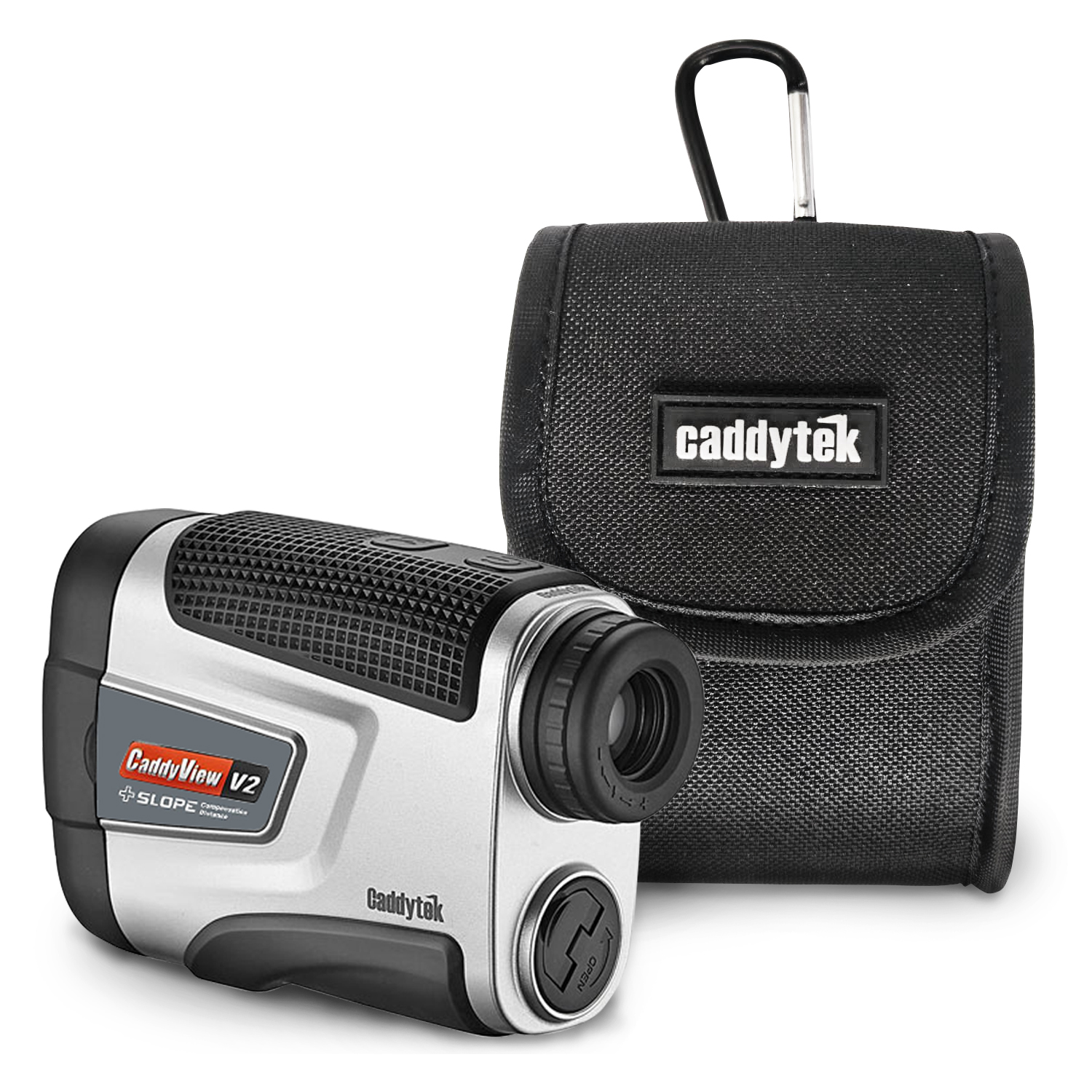 Caddytek Golf Laser Rangefinder V2+Slope 5 to 800 yards 6X Magnification