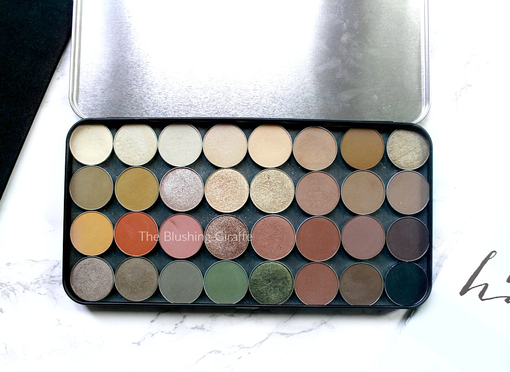 MUFE Empty Metal Palettes in Medium and Large review