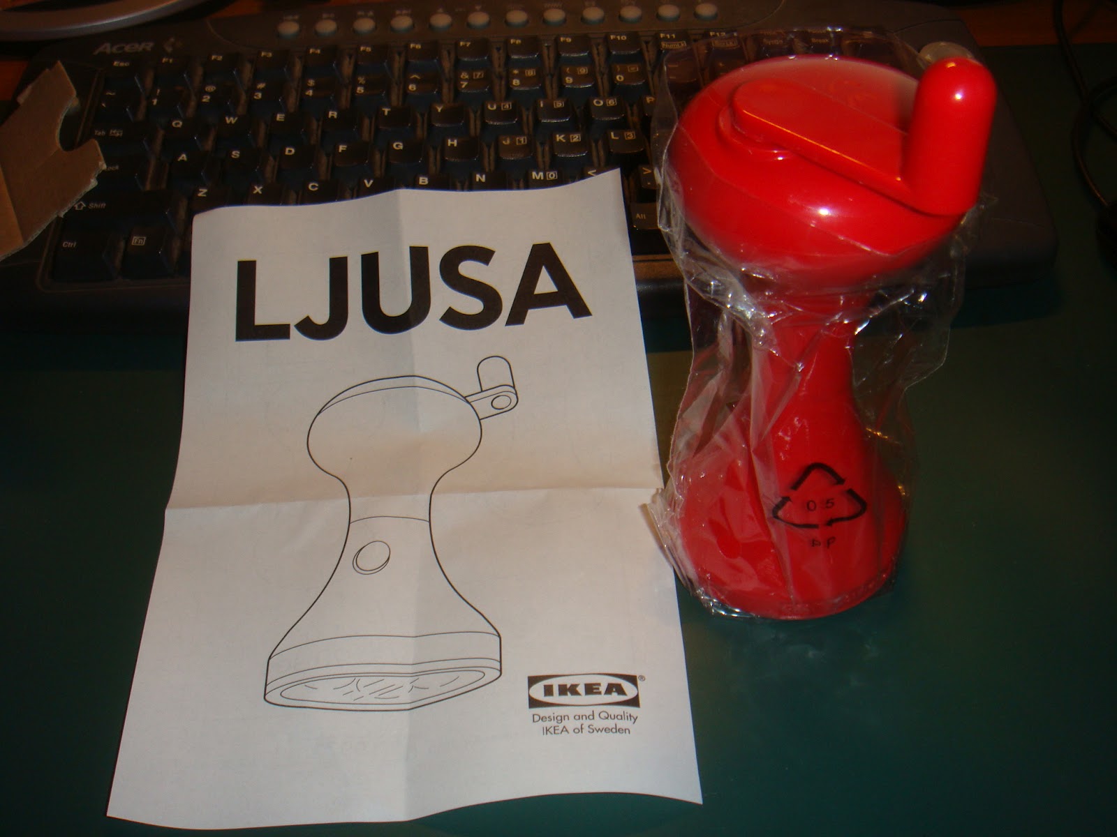 PC Parts and Accessories Ikea's Ljusa Hand Powered Flashlight