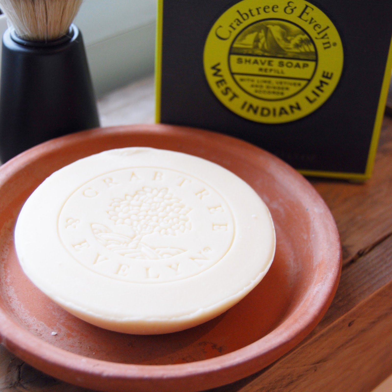Crabtree & Evelyn Shaving Soap Brick Dust & Glitter