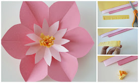 Ashlee Rae Designs: Paper Flower Tutorial
