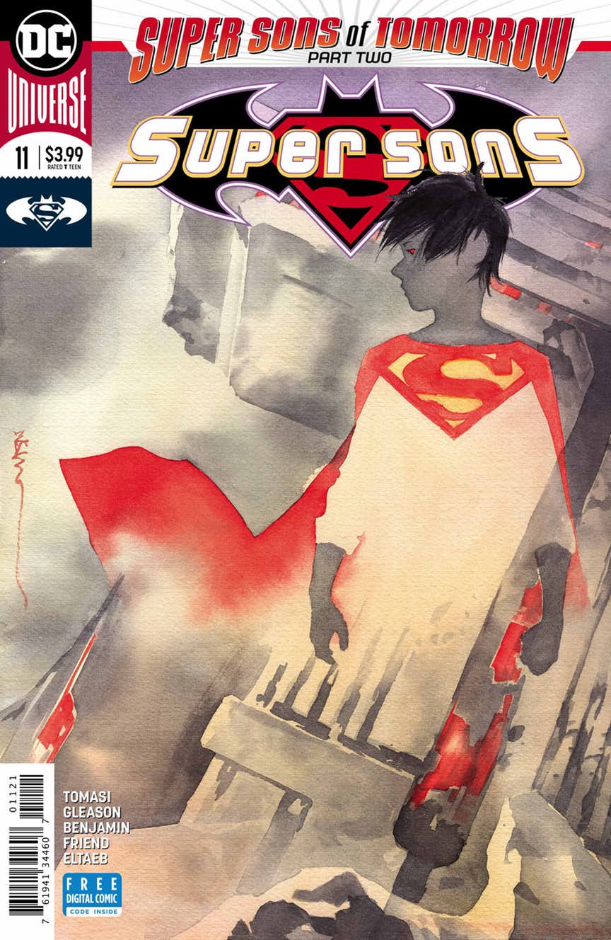 Stå på ski frokost Fremskridt Supergirl Comic Box Commentary: Review: Super Sons #11