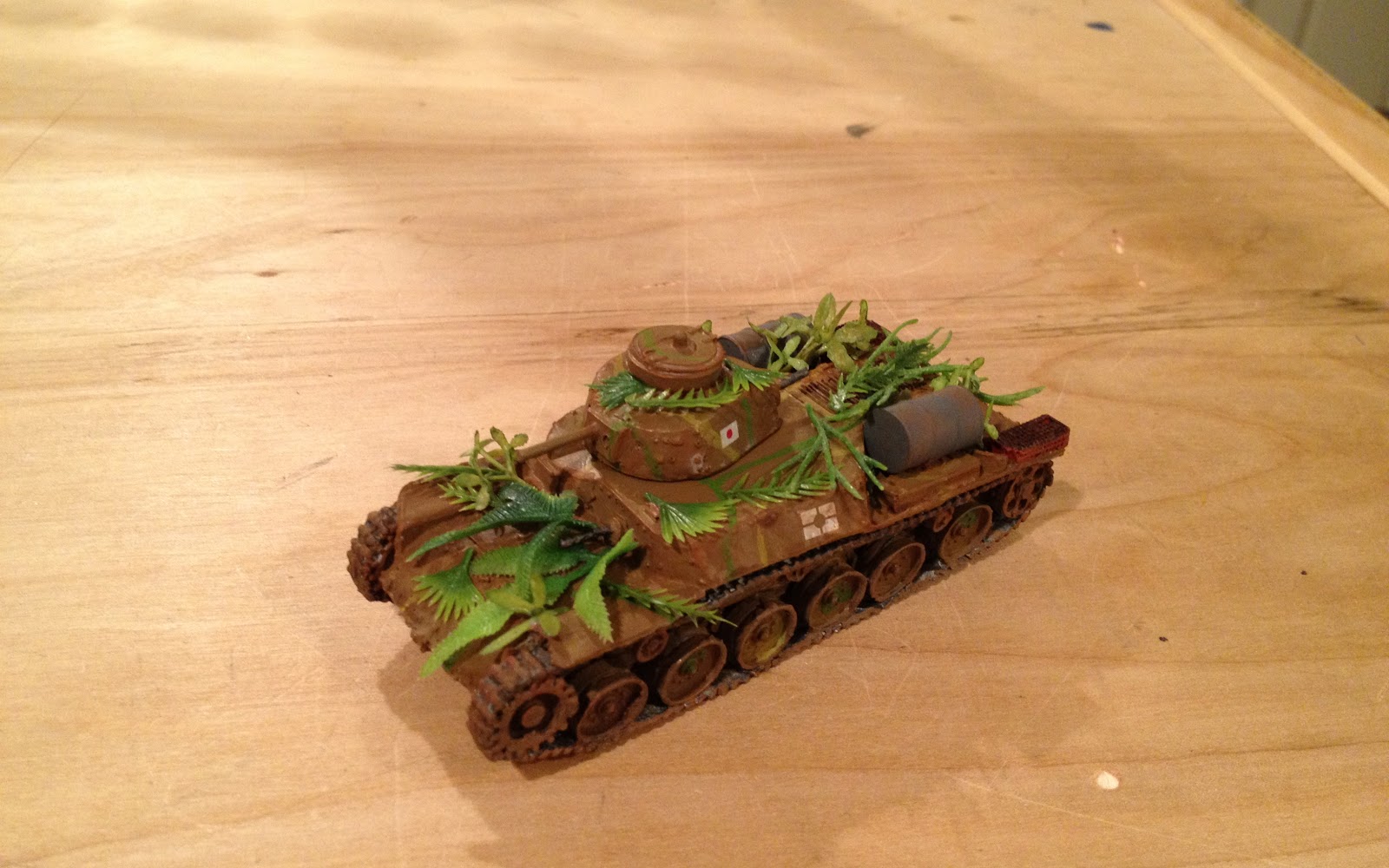 Lair of the Uber Geek Bolt Action Japanese Tank