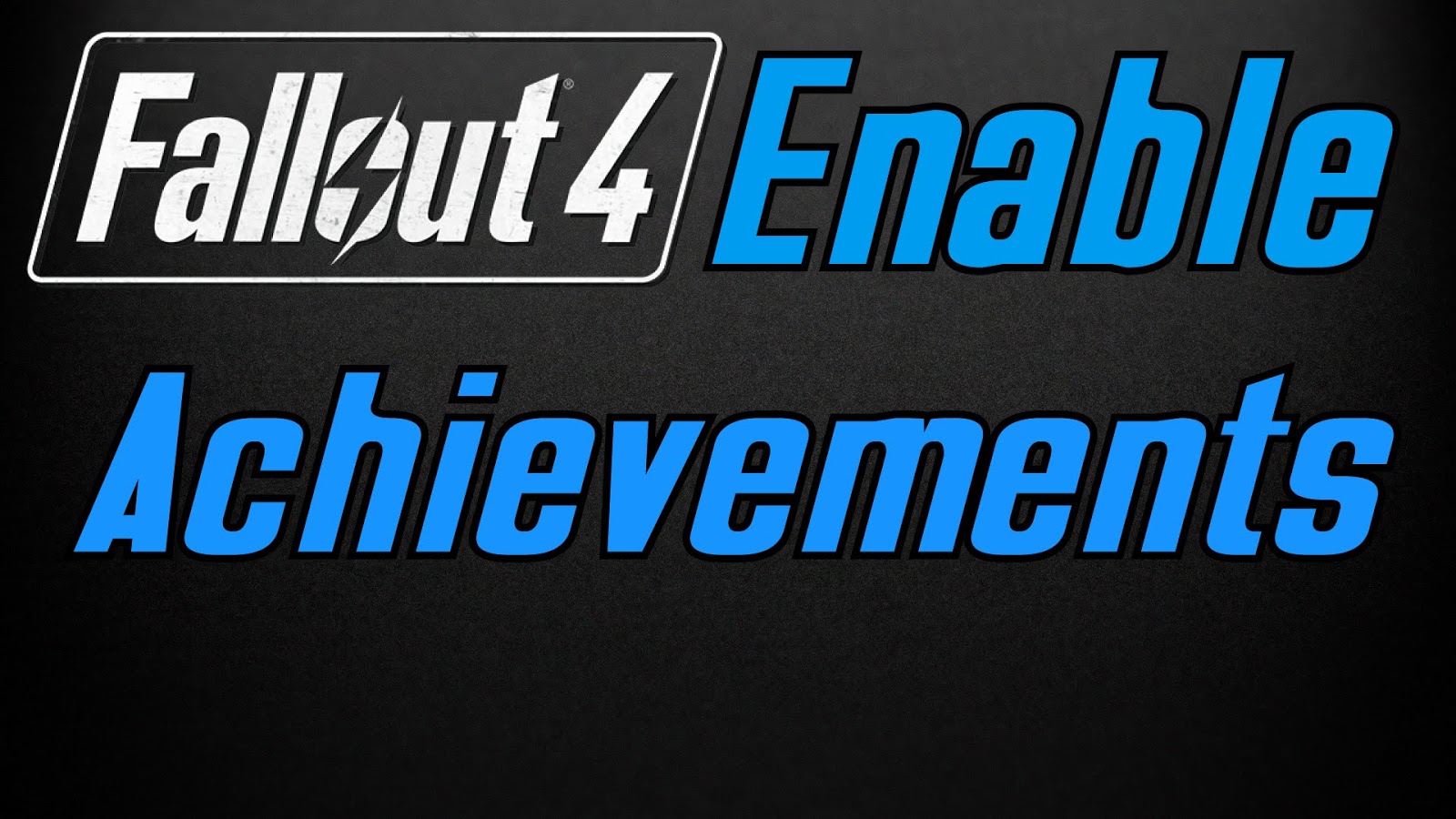 Fallout 4 unlock achievements фото 2