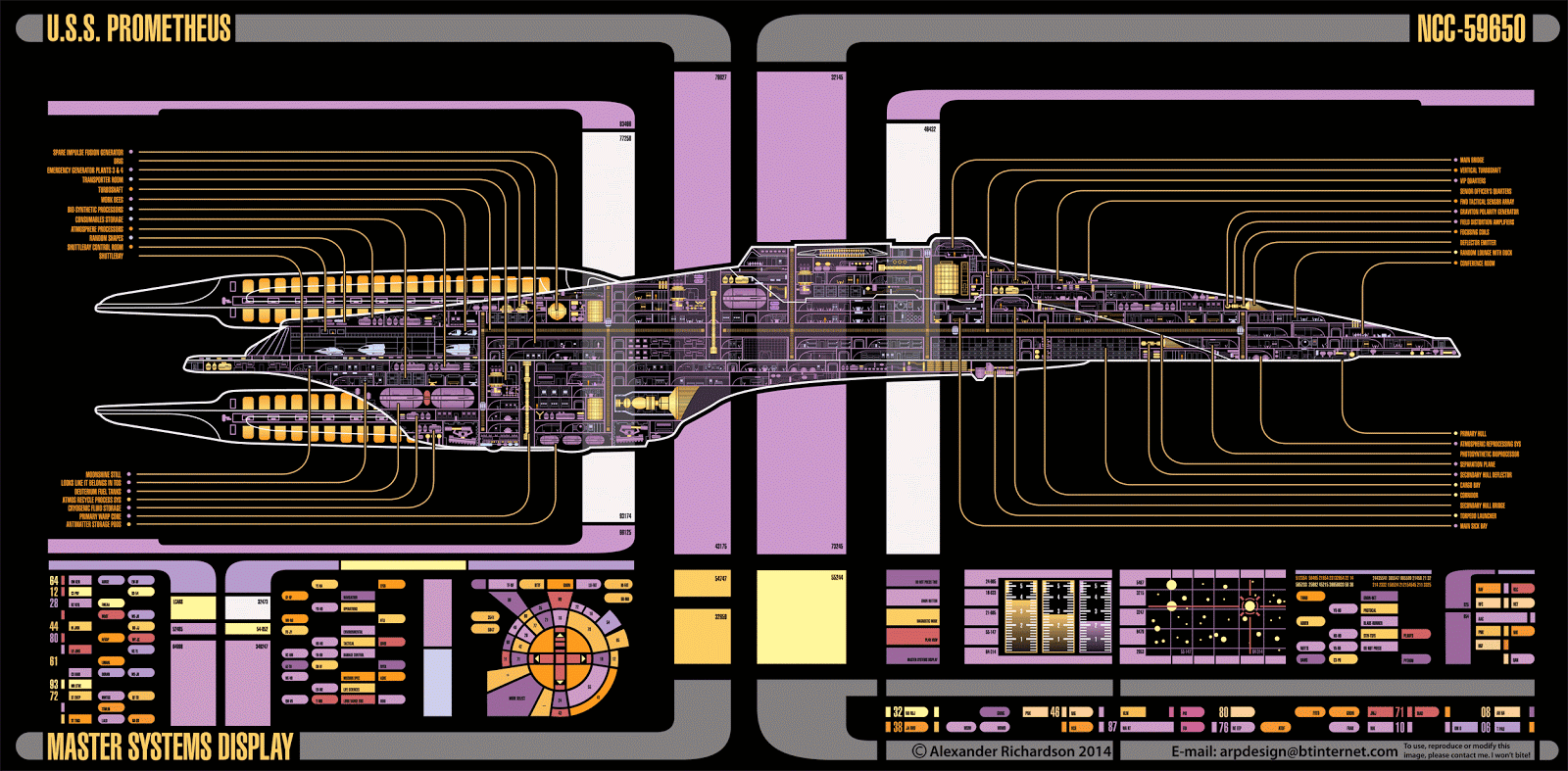 Prometheus Shuttle Deep Space Pat: EMvTW SC01 - Shuttlecraft Collection