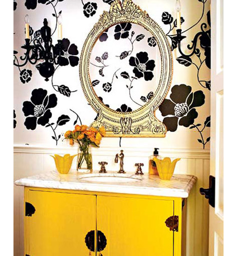 Amo la decoración: BAÑOS COLORIDOS