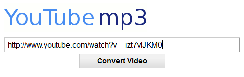 Masukkan URL yang saudara copy ke box lalu klik Convert