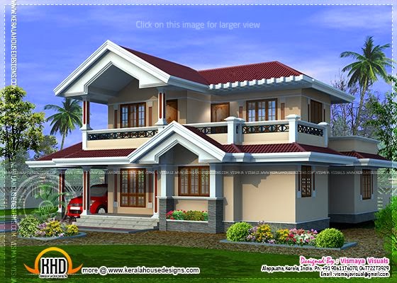 Kerala style villa plan