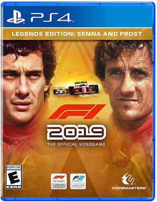 F1 2019 Game Cover Ps4 Legends Edition