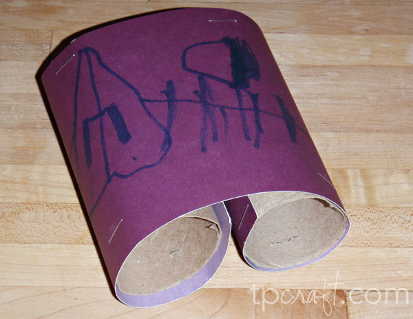 Toilet Paper Roll Binoculars - The Beckham Project