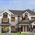2788 sq-ft sloped roof house plan
