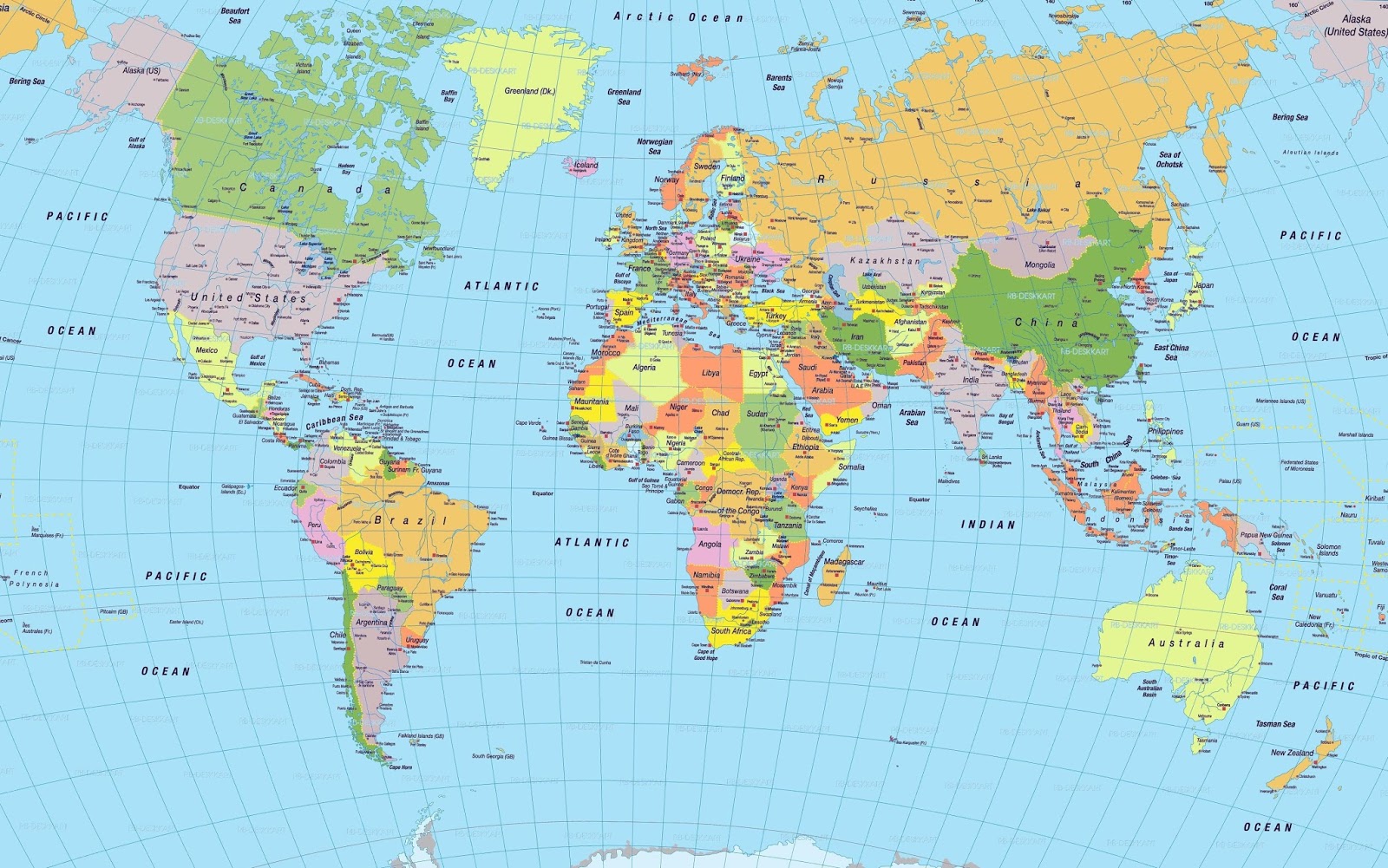 Beda Antara Atlas, Peta dan Globe ~ Ruana Sagita