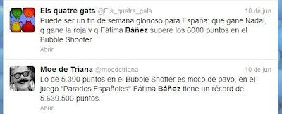 Opiniones sobre Báñez y Bubble Shooter