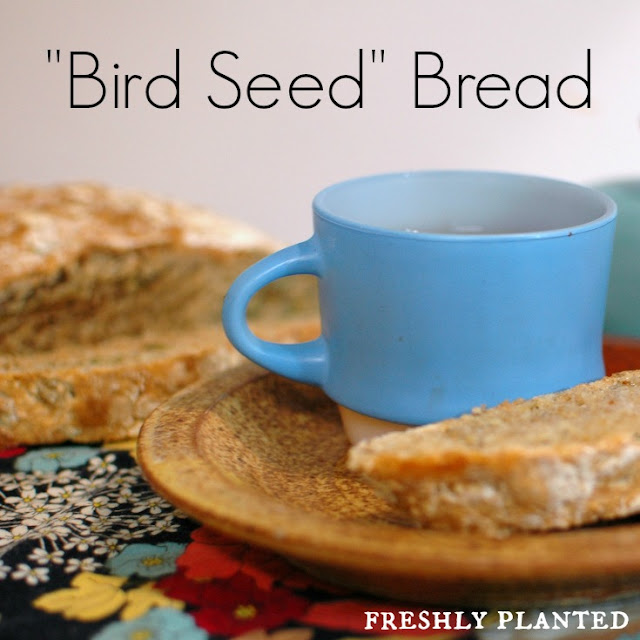 "Bird Seed" Bread for Kids FreshlyPlanted