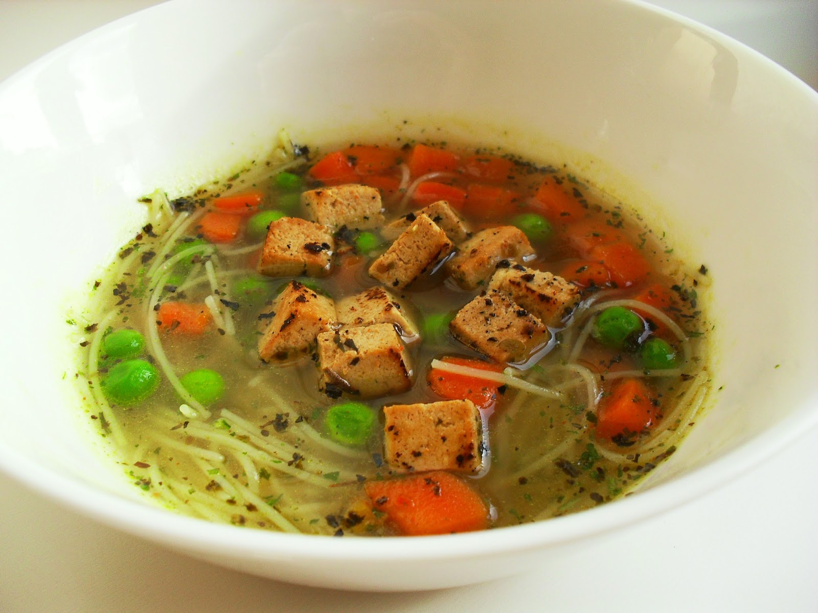 Gingers Hexenküche: Schnelle vegetarische Suppe