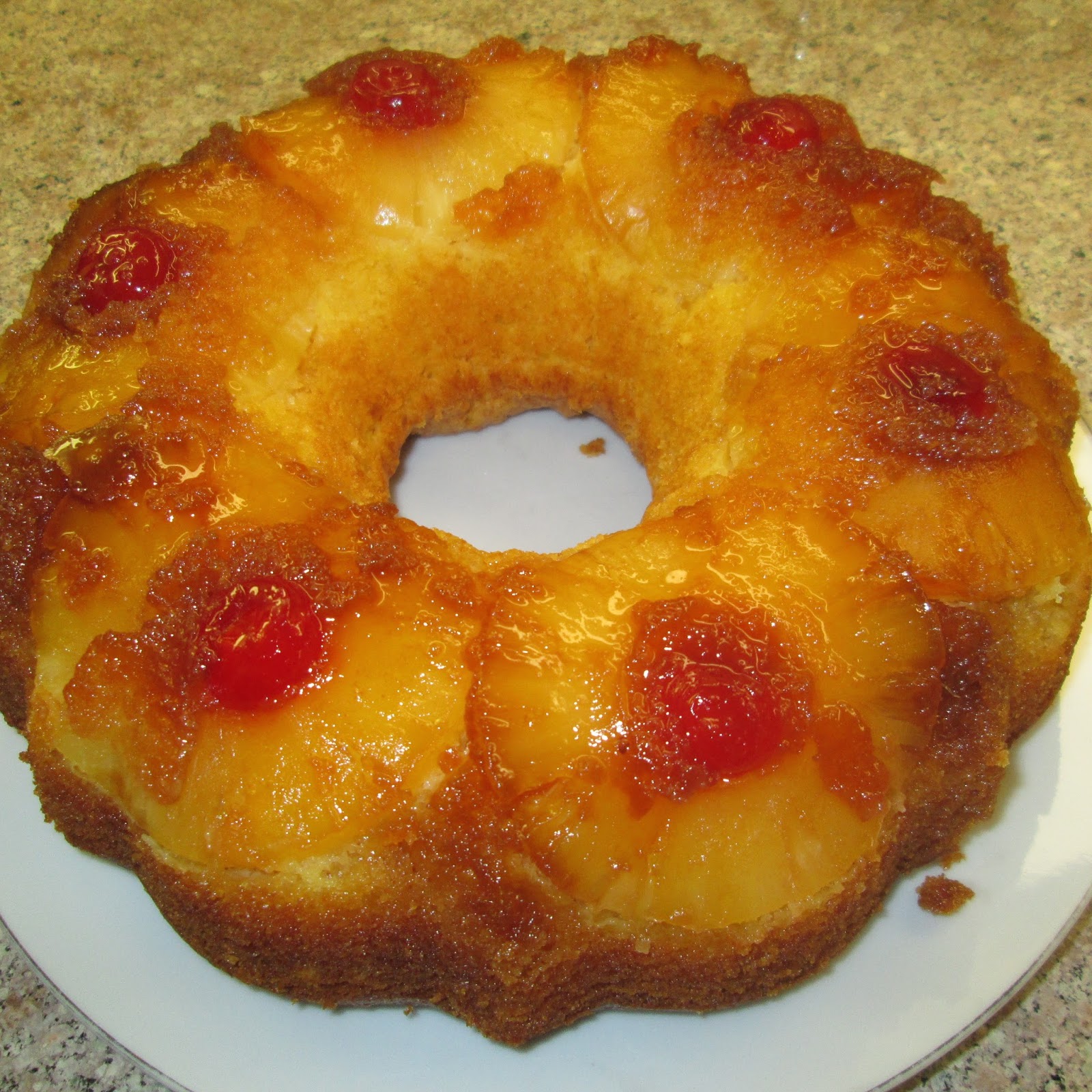 roommom27 Pineapple Upside Down Bundt Cake
