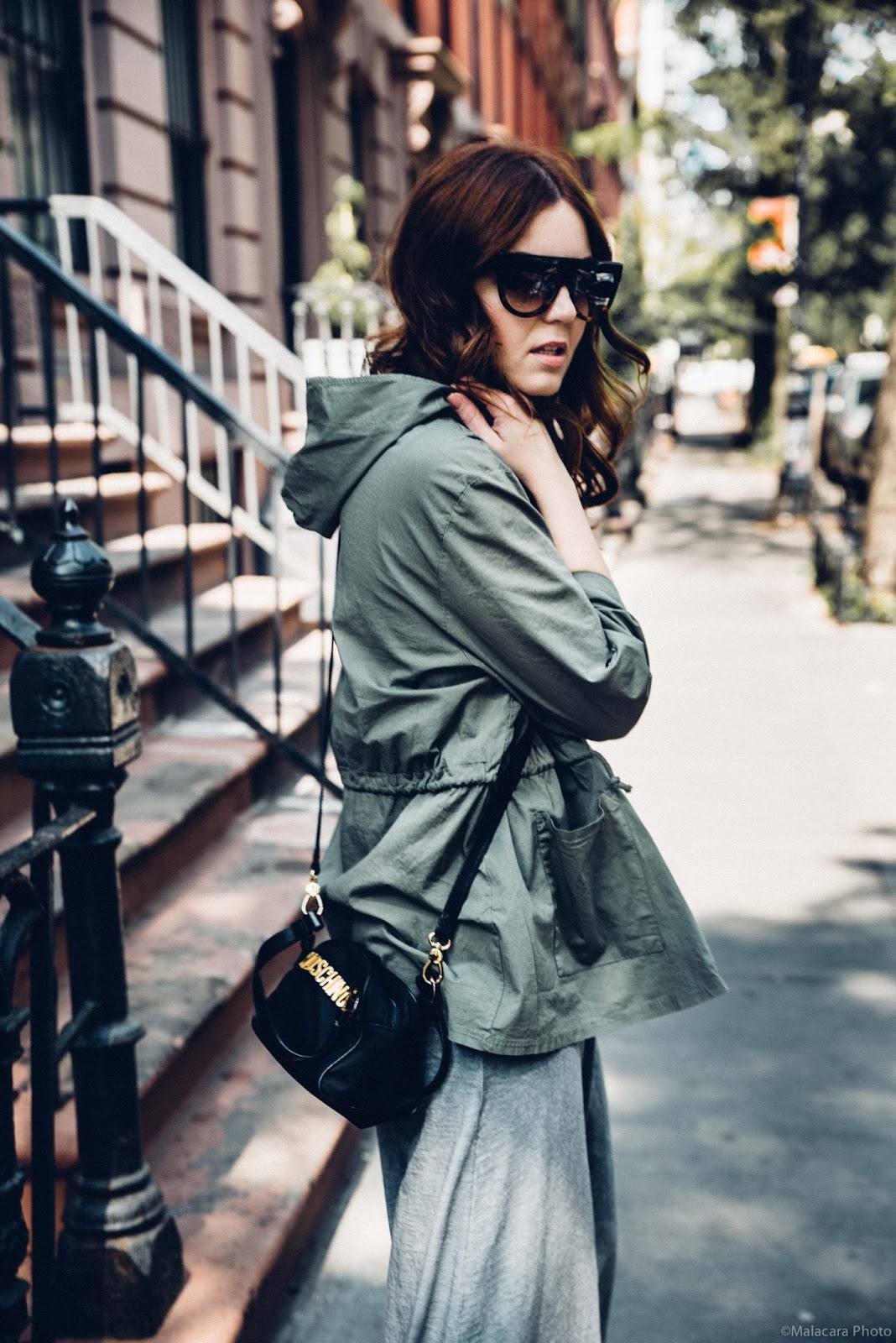 Views, by Laura Military Jacket Outfit