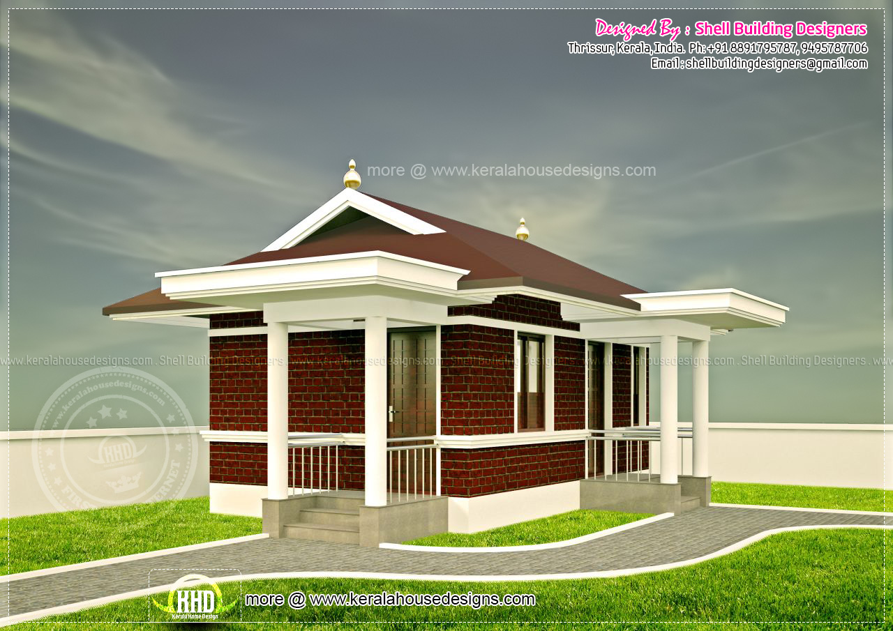 Resort hut model in Kerala ~ Allesandra