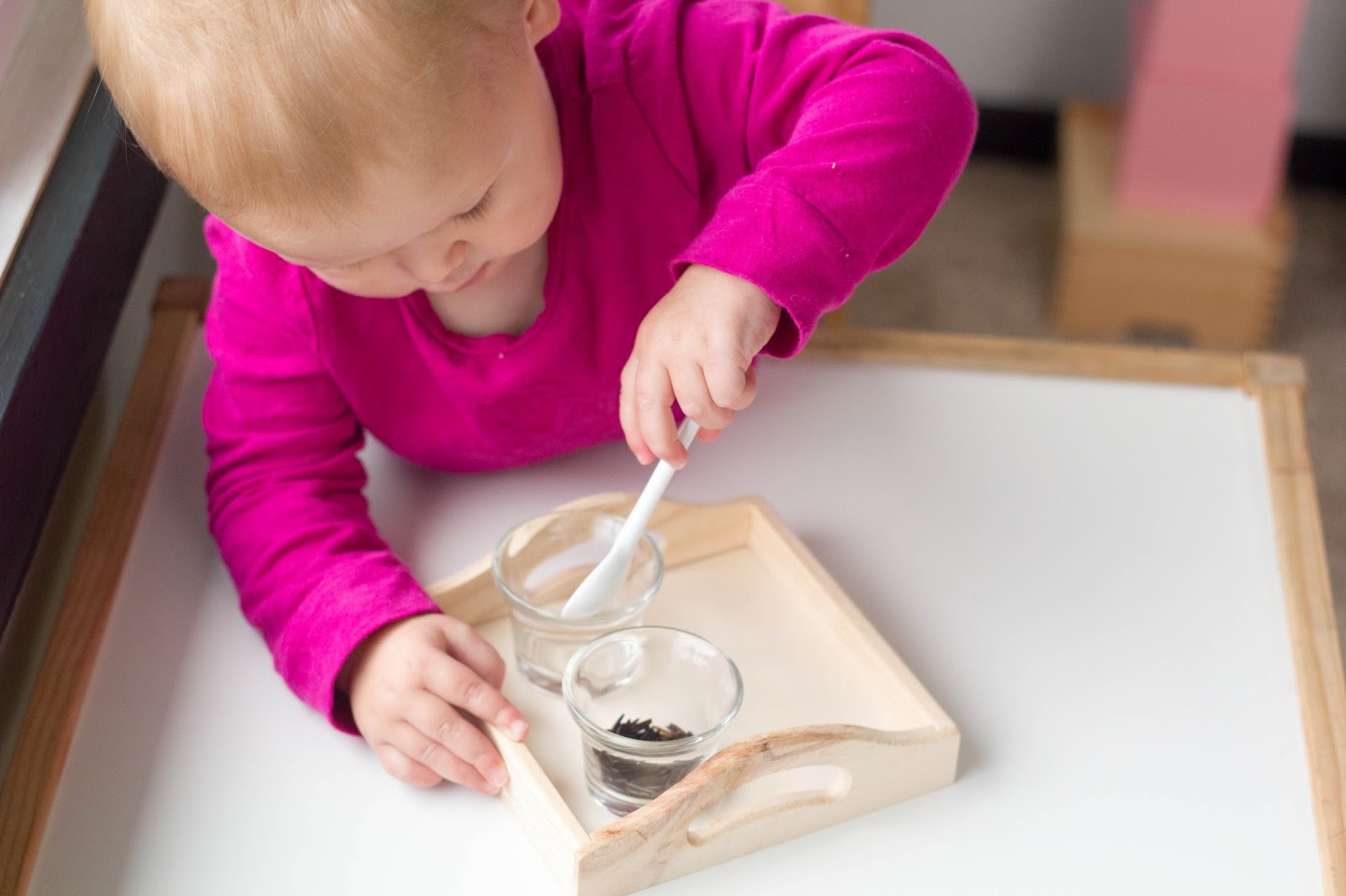 Introduction to Spooning for Montessori Toddlers