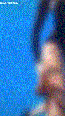 잠수중인 여자한테 붙은 문어 - 디쁠