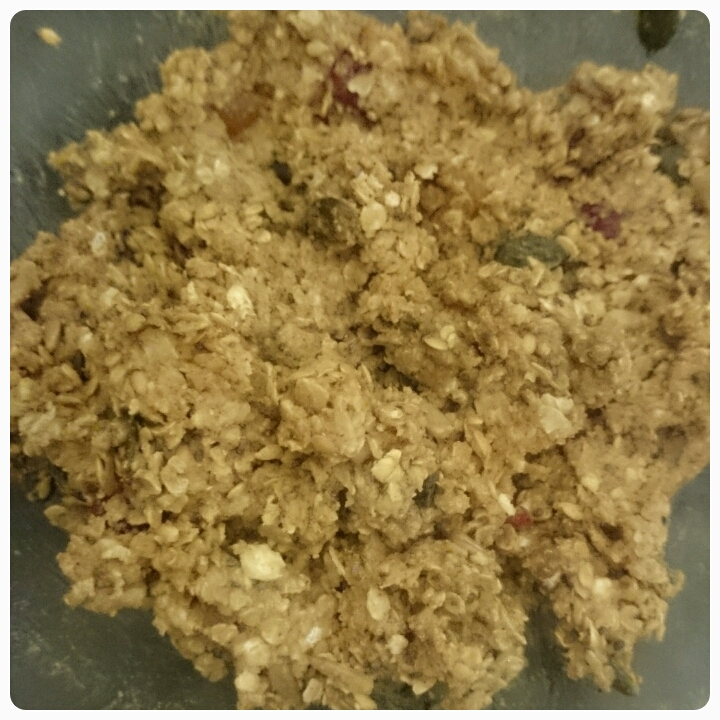 protein snack ball mixture