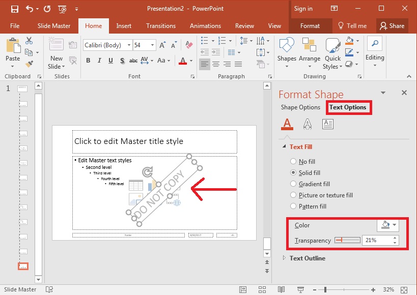 Cara Membuat Tulisan Slide Di Power Point Membuat Itu