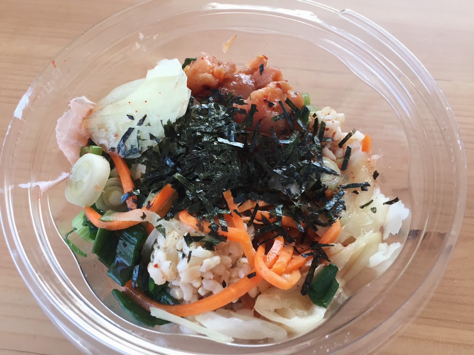 Trader Joe's Smoked Salmon Poke Bowl