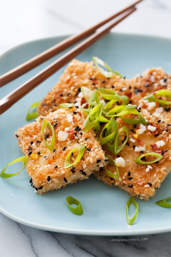 Sesame Crusted Tofu image