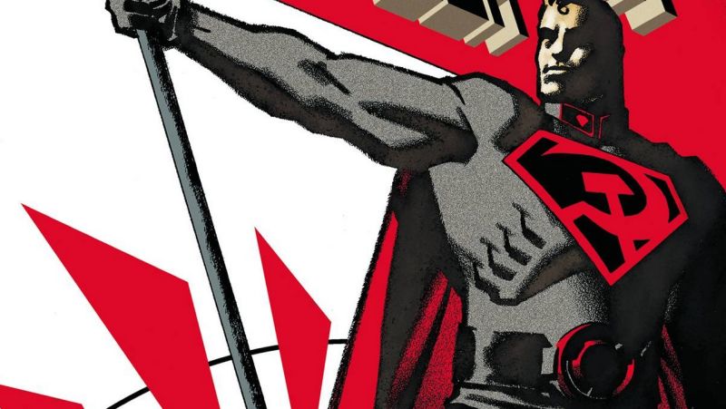 Resultado de imagem para superman entre a foice e o martelo