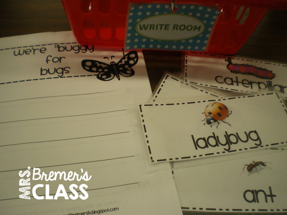 Mrs. Bremer's Class: Word Detectives Freebie, Bug Word Clip Card