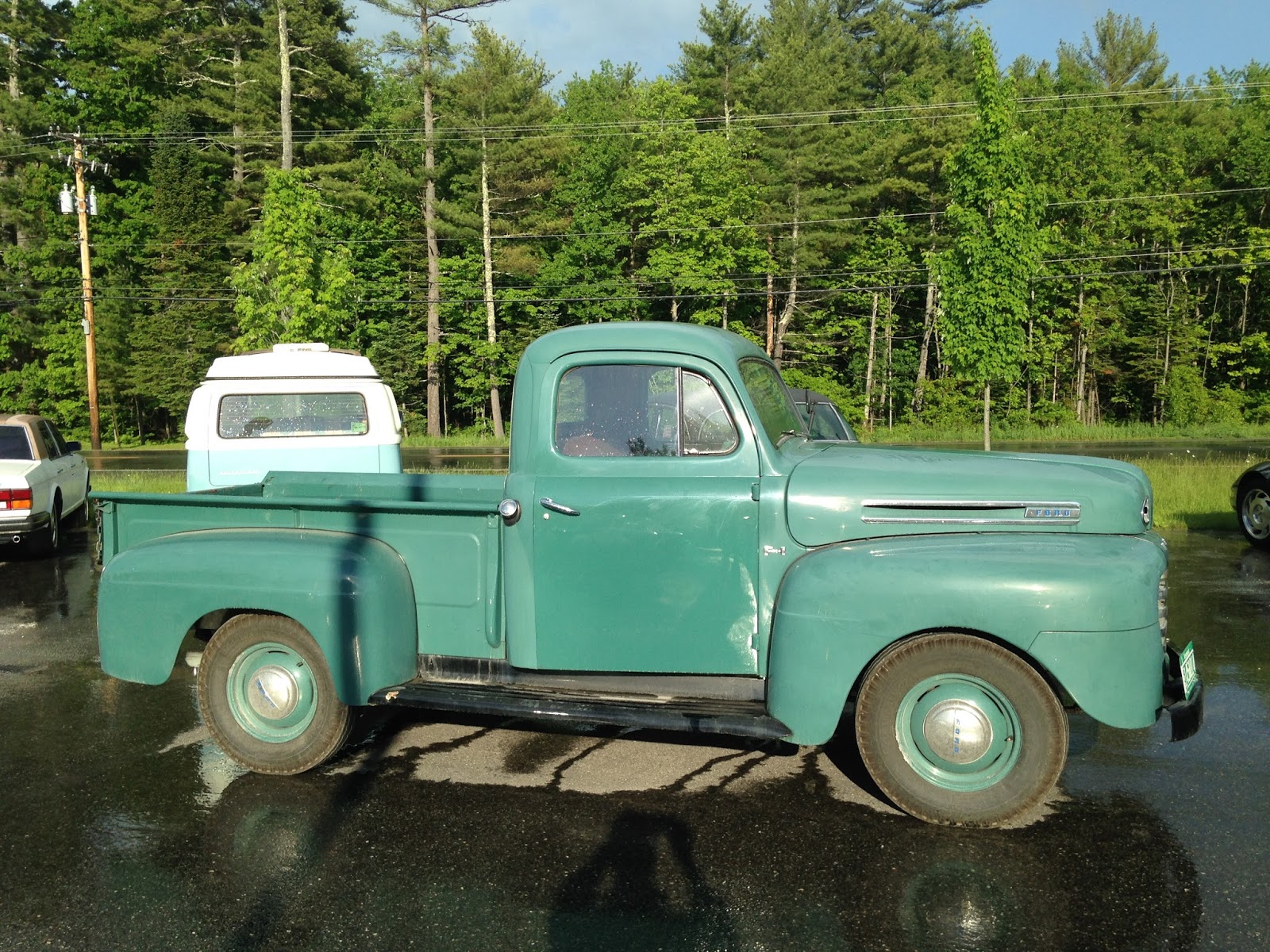 autoliterate 1949 Ford F1. Arundel, Maine