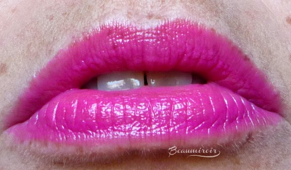 Lancome Shine Lover Vibrant Shine Lipstick French Sourire #340 lip swatch