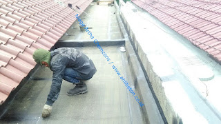 waterproofing membrane pada dak atap