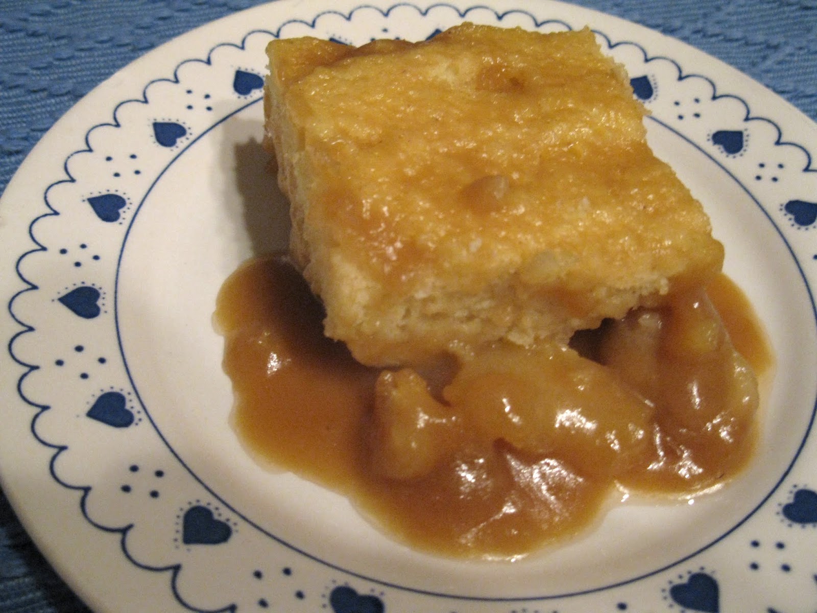 Ma cuisine...sans prétention Pouding chômeur aux pommes et à l'érable