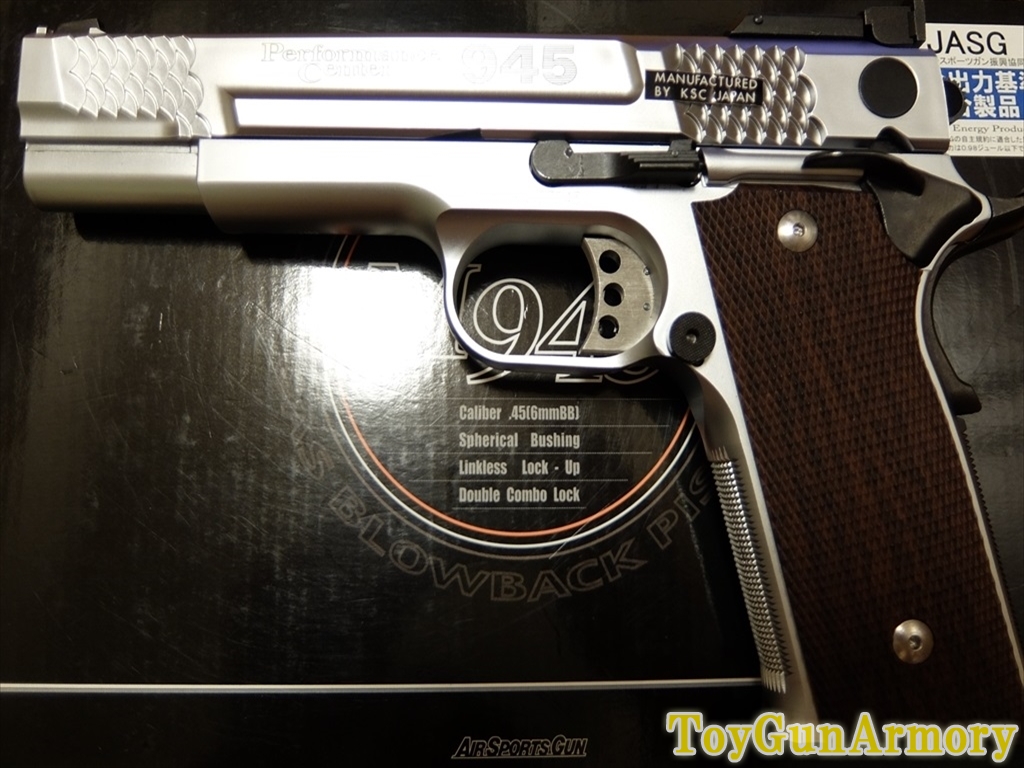 57%OFF!】 KSC M945 シルバー 予備マグ1本付き agapeeurope.org