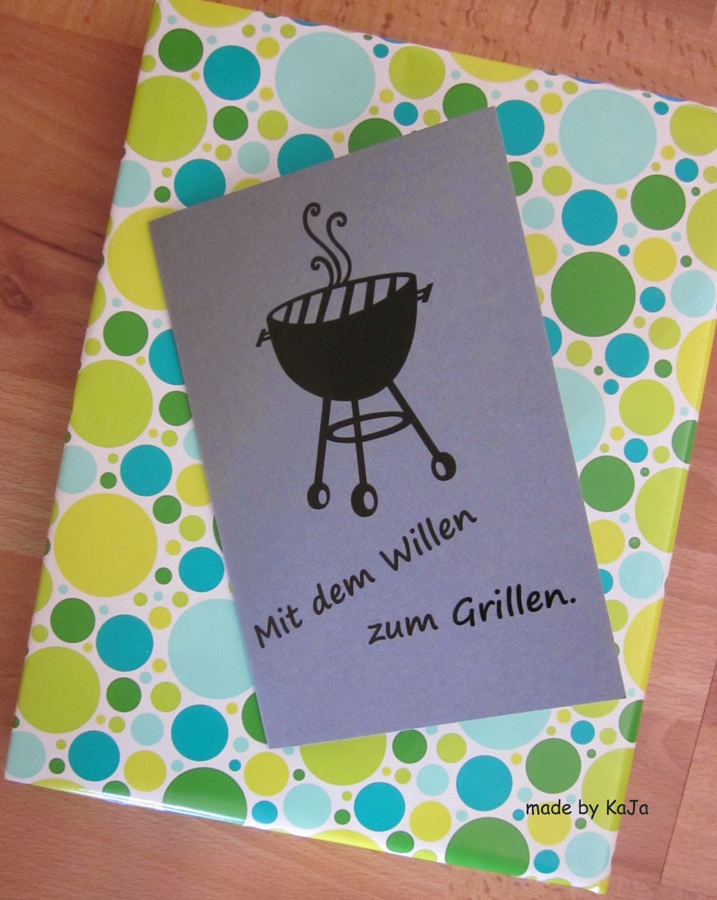 Made by KaJa: Karte zum Grillen Made by KaJa: Karte zum Grillen