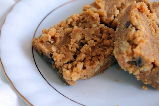 no-bake peanut squares via lovebirds vintage