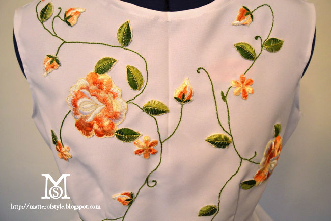 A Matter Of Style: DIY Fashion: How to make an embroidered top without ...