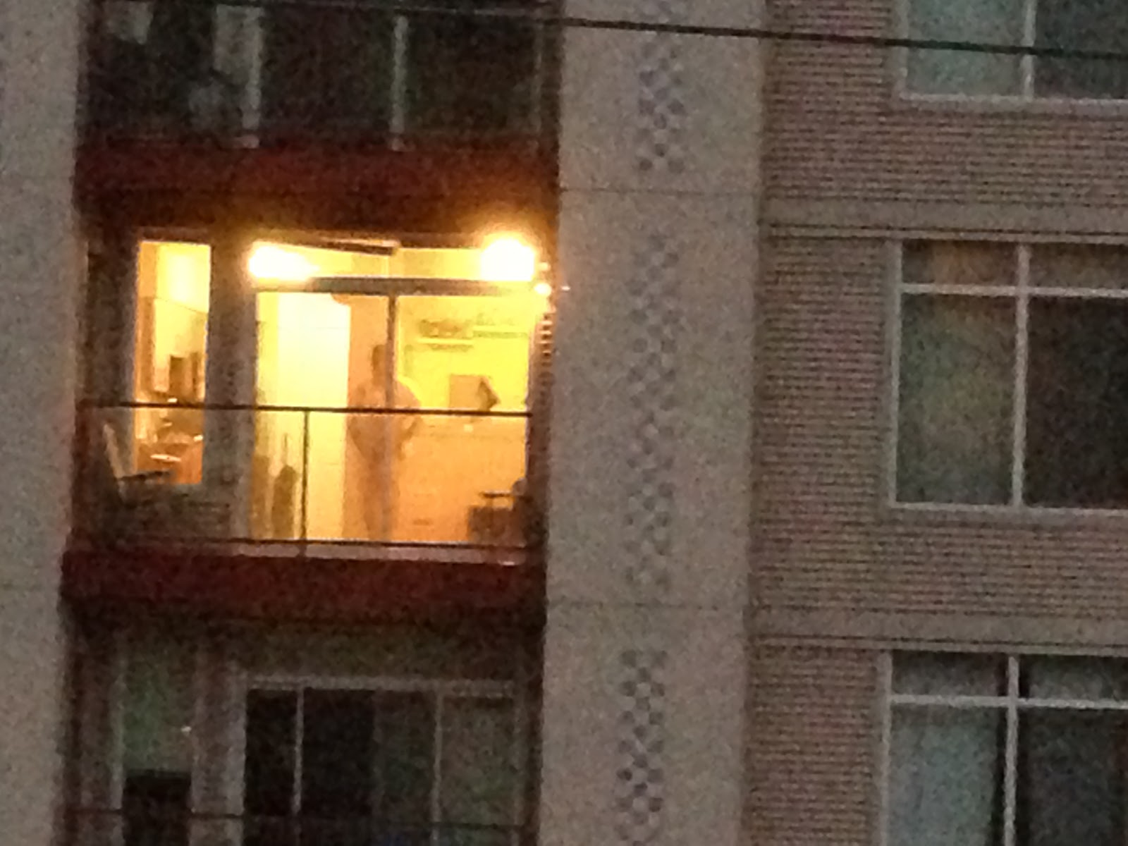 No Reply Okcupid Dating Apartment Window Naked