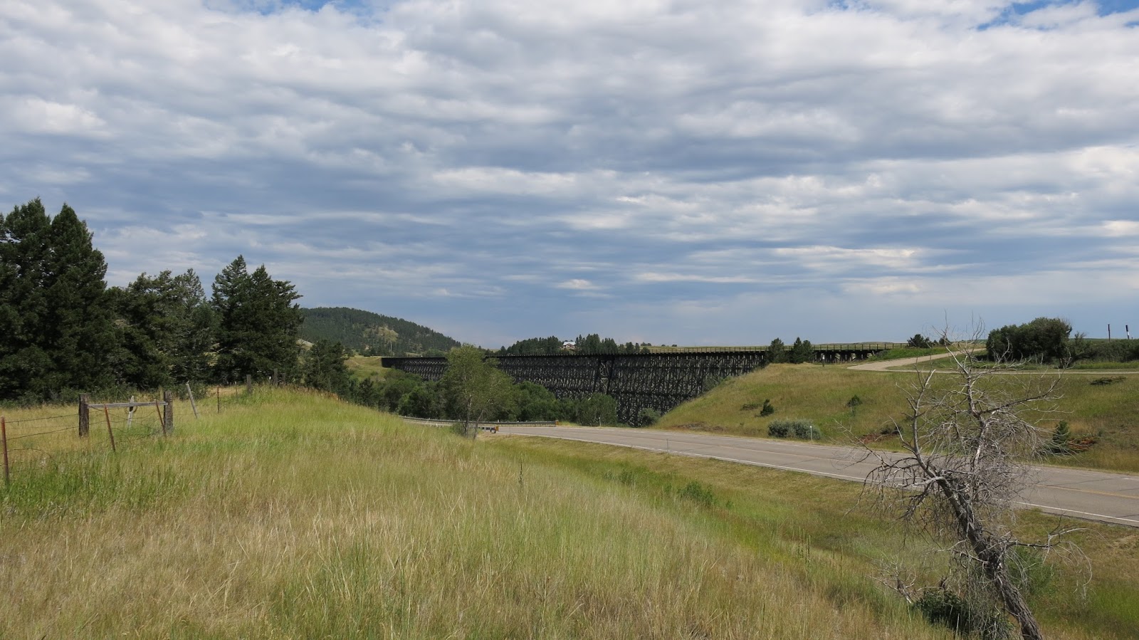 Geared Steam Spring Creek TrestleLewistown MT