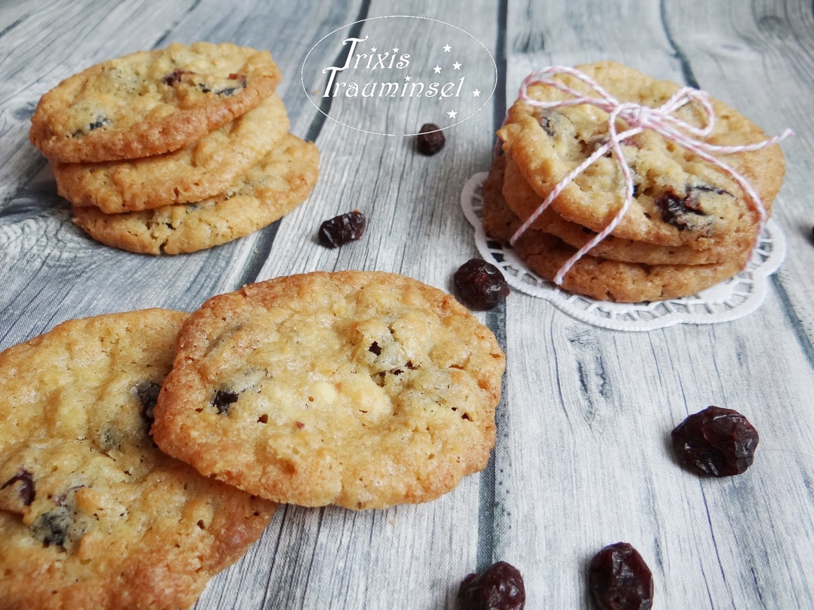 Bärbel bloggt: Cranberry Cookies zum Verschenken