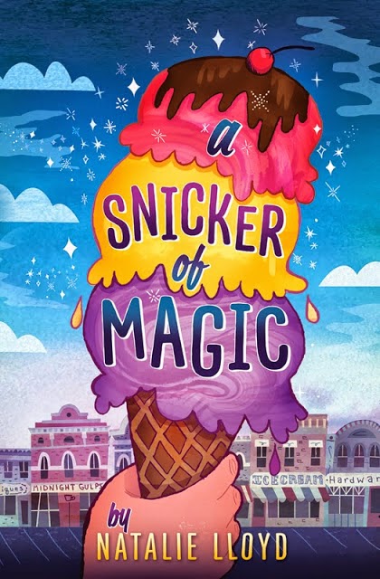 Momo celebrating time to read: A snicker of magic by