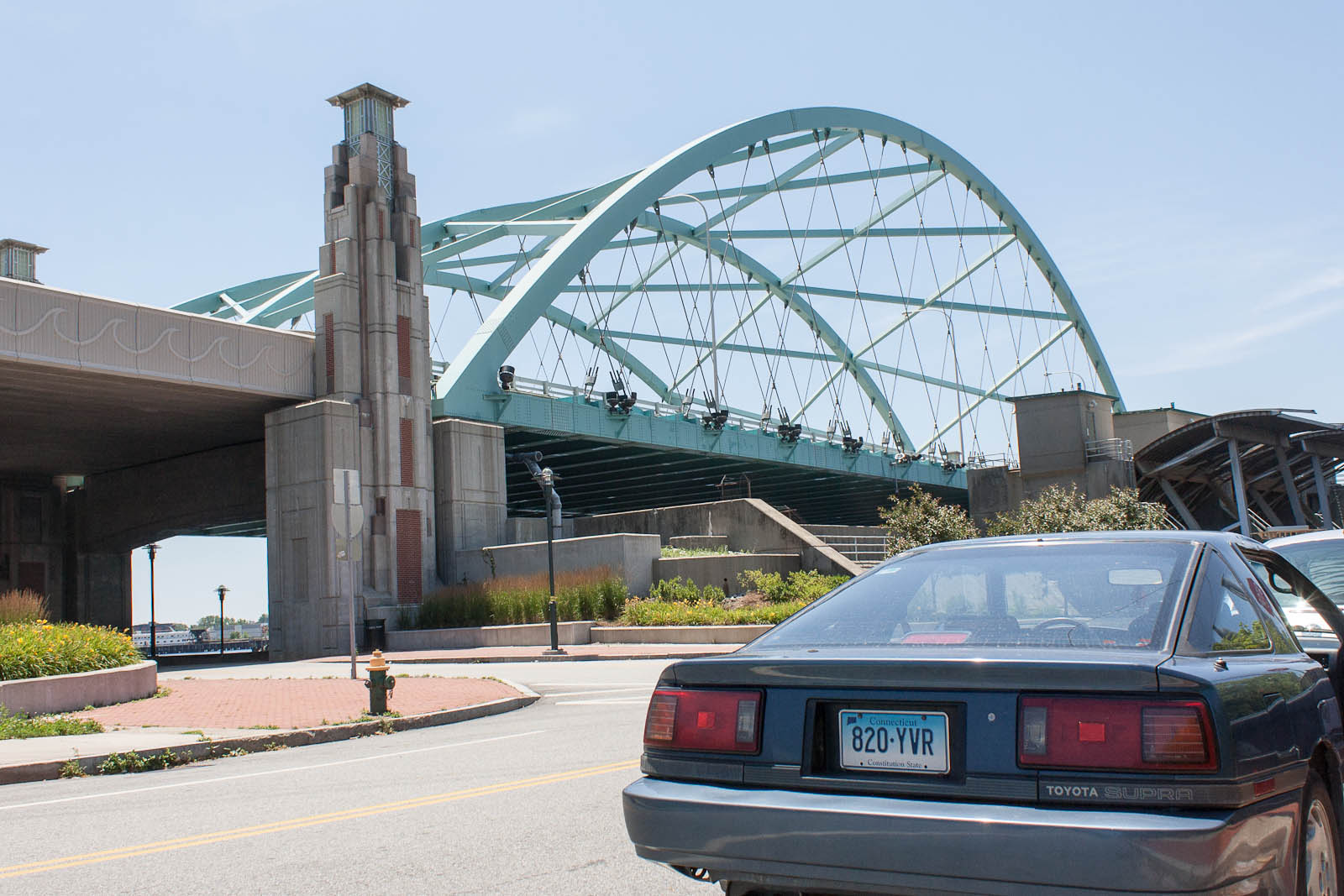 Life, On A Bridged Providence River Bridge/Iway Bridge, Providence, RI