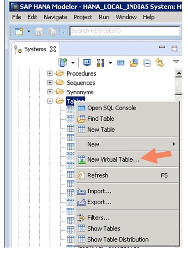Sap Hana Smart Data Access Sda Basic Configuration
