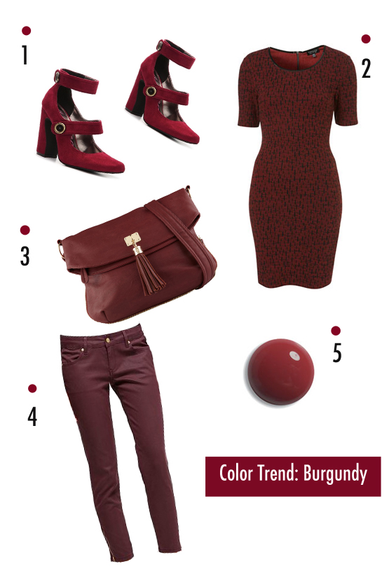 Fall Trend: Burgundy Under $100 | Viva Fashion