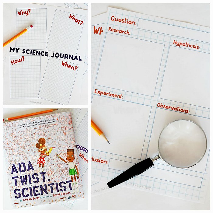 Free Printable Science Journal for Kids Sunny Day Family